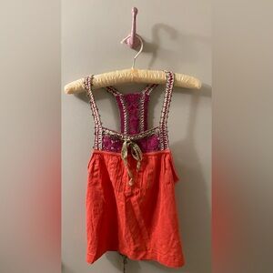 Free People Crochet Tank Top